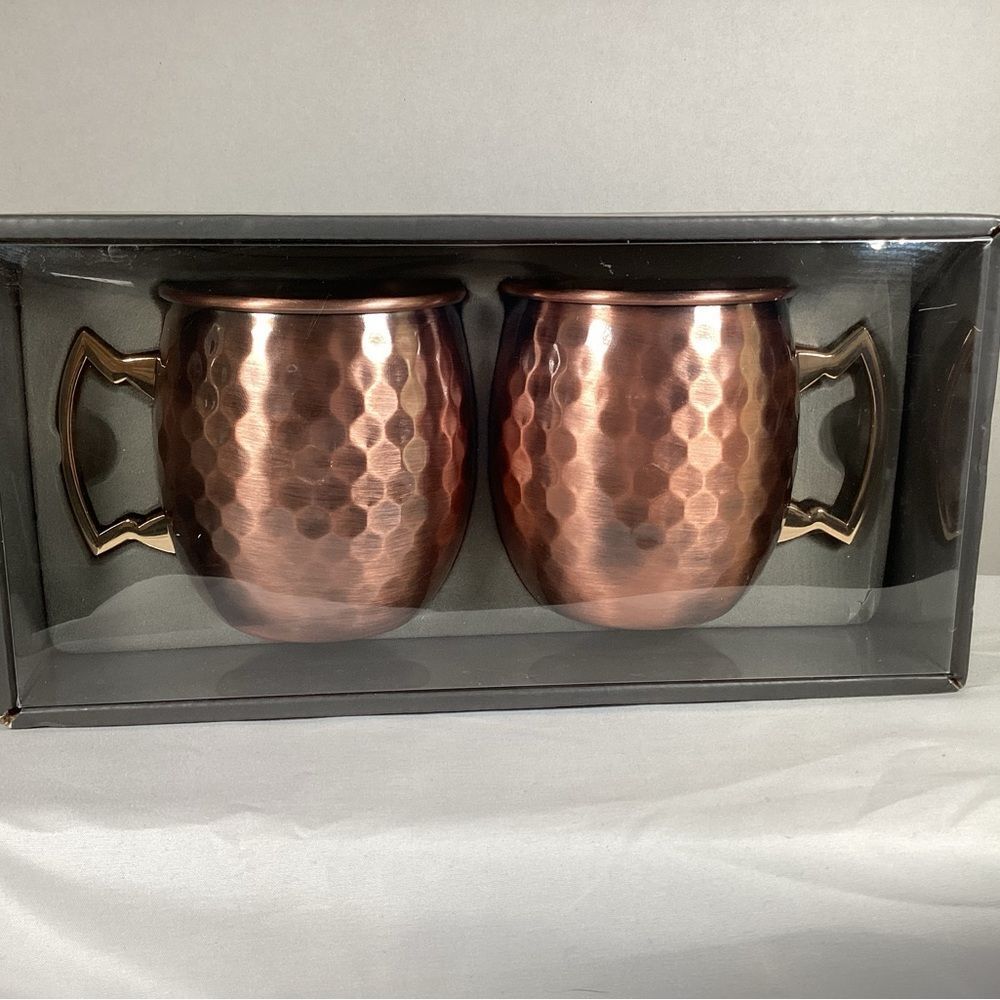 Copper Moscow Mule Mugs ,Set 20 ounce, stainless lined, NO NICKEL